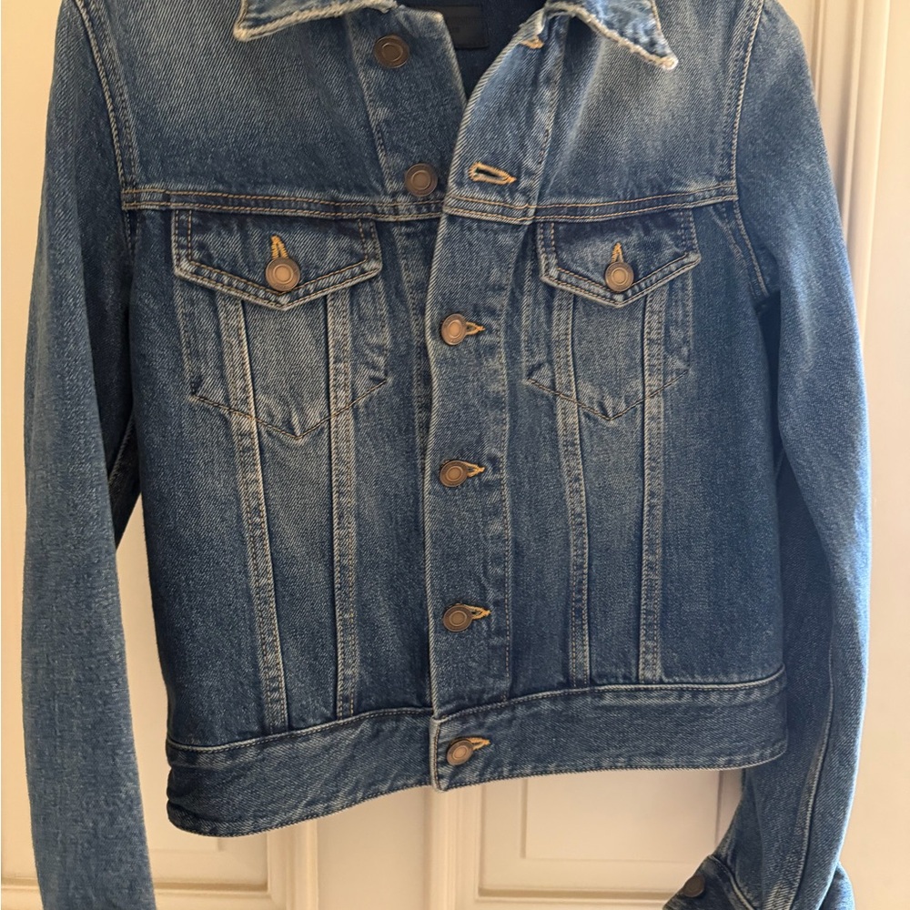Saint Laurent Blue Denim Jacket
